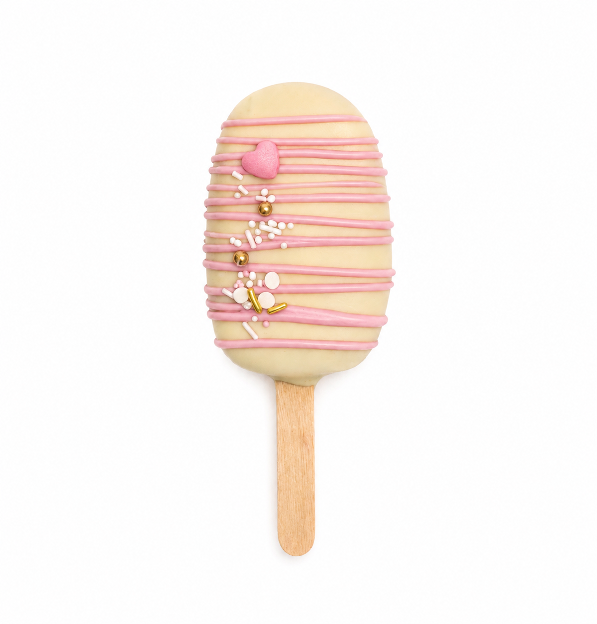 Prinses - Cakesicle met sprinkles