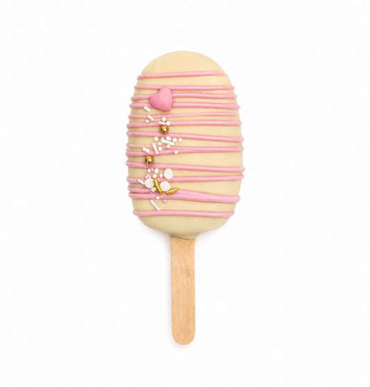 Prinses - Cakesicle met sprinkles