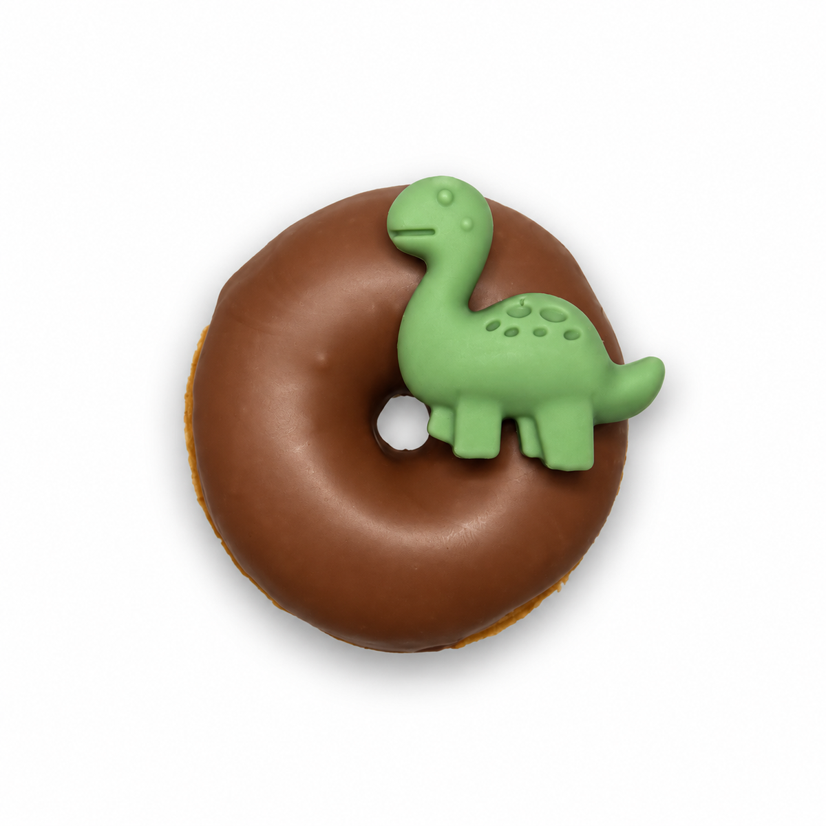 Dino - Waffooz bruin met dino