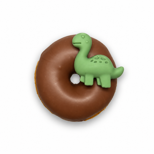 Dino - Waffooz bruin met dino